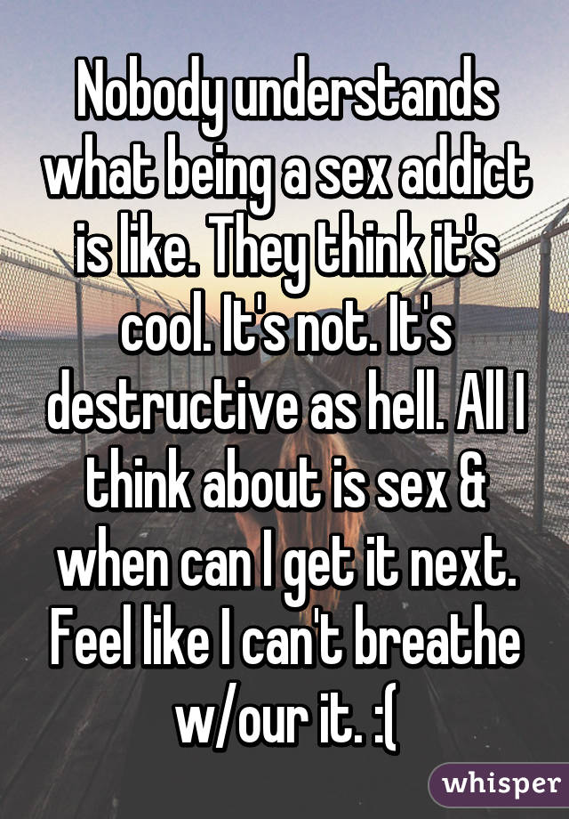 Destructive sex